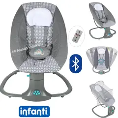 INFANTI - Silla Nido Mecedora para Bebe Automatica Deluxe a Control