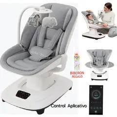 BEBE - Silla Mecedora para Premium 7 Modos Balanceo Tactil
