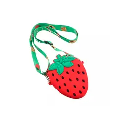 GENERICO - Morral mini cartera en forma de Fresa