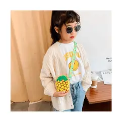 GENERICO - Morral mini cartera en forma de Piña