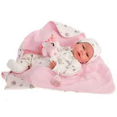 ANTONIO JUAN - - Bebe Mi Primer Reborn Daniela Gatitos 52 Cm