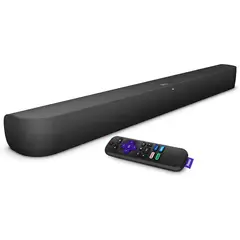 ROKU - Streambar Pro barra de transmisión incluye control remoto de voz