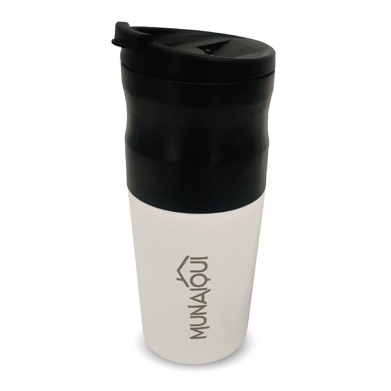 Cafetera Eléctrica Portátil 2 en 1, molinillo de café + taza, marca