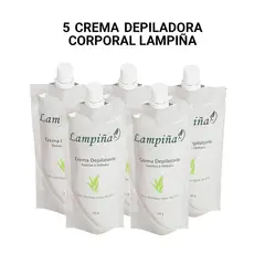 GENERICO - 5 Crema Depiladora Corporal Lampiña