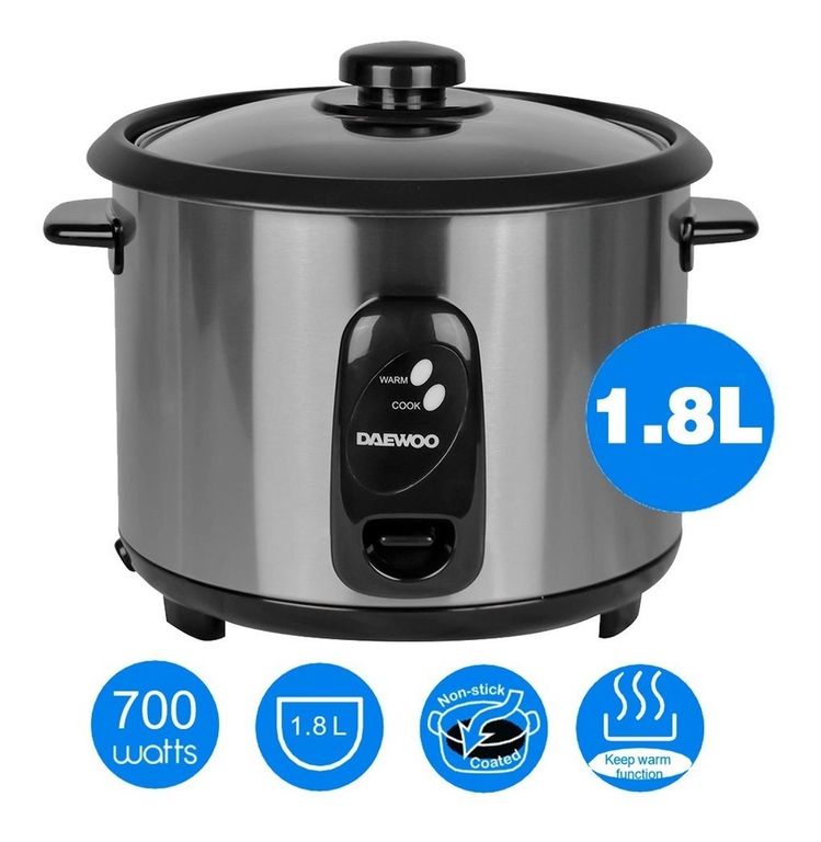 Olla Arrocera Inoxidable Antiadherente DI-9534 1.8 L