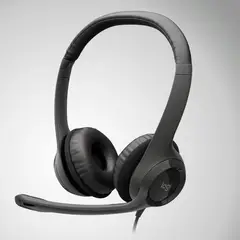 LOGITECH - Audífonos con micrófono H390 USB-A - Negro