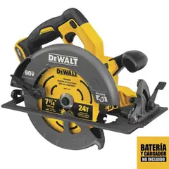 DEWALT - SIERRA CIRCULAR 7-1/4" 60V FLEXVOLT XR BARETOOL DCS578B