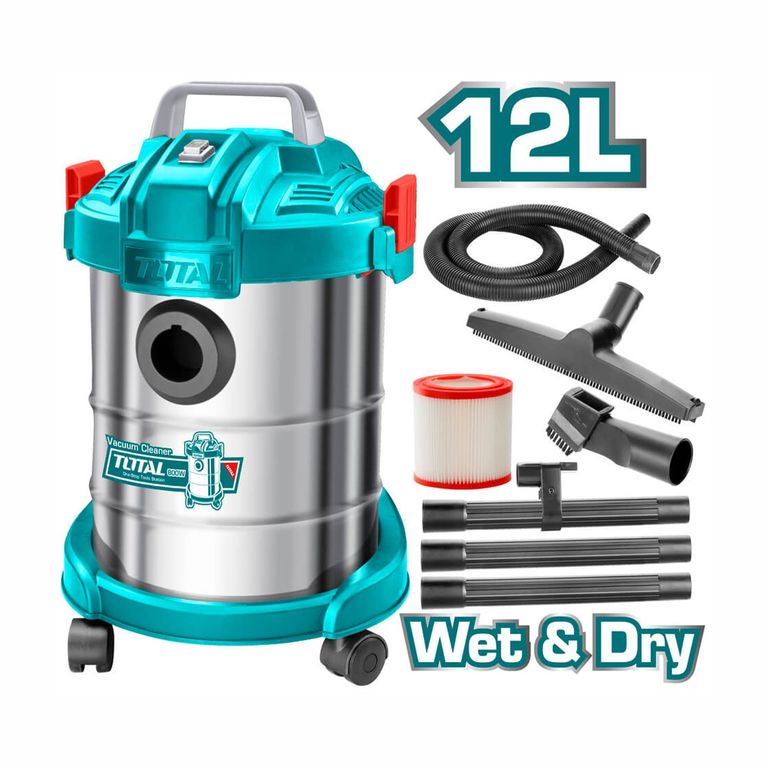 Aspiradora 12 Litros 800w Profesional Para Casa o Taller Total