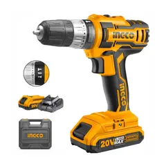 INGCO TOOLS - TALADRO PERCUTOR 20V ATORNILLADOR INDUSTRIAL INALÁMBRICO - CIDLI200215