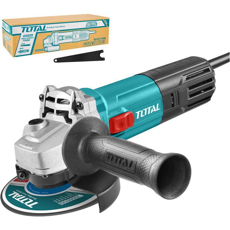 AMOLADORA ANGULAR 750w 4-1/2 ESMERIL CORTADORA TOTAL - TG10711556
