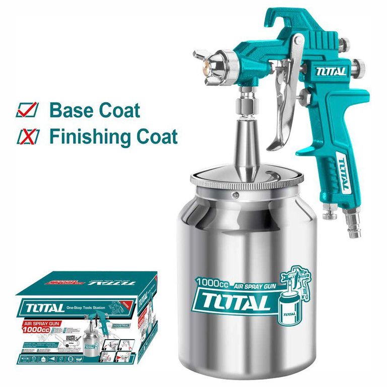 PISTOLA DE PINTAR 1000CC PULVERIZADORA NEUMÃTICA TOTAL - TAT11005