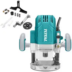 TOTAL TOOLS - RUTEADORA FRESADORA 1600W CANTEADORA INDUSTRIAL TOTAL - TR111216