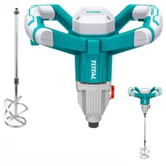 TOTAL TOOLS - MIXER 1400W MEZCLADOR DE CEMENTO Y PINTURA INDUSTRIAL TOTAL - TD614006