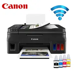 CANON - Impresora Pixma G4110 Imprime Escanea Copya Fax USB Wi-Fi