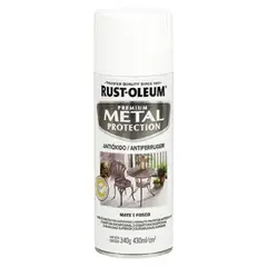 RUST OLEUM - Aerosol Anticorrosivo Metal Protection Mate Blanco 340g