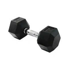 ULTIMATE FITNESS - Mancuerna Hexagonal 10 kg