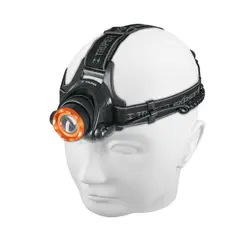 Truper - Linterna de minero 1 LED 800 lm de 4 pilas AA Expert