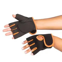 URBAN FIT - Guantes para levantar Peso - Entrenamiento Naranja - M
