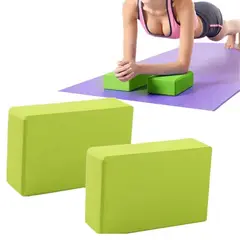 URBAN FIT - 2 Ladrillo De Espuma Para Yoga - Verde