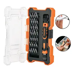 TRUPER - Juego de desarmador joyero para celulares 28 puntas,