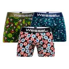 WESSEL - Boxer Pack x3 Hombre