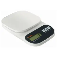 TRUPER - Balanza digital de cocina, base ABS 5 kg