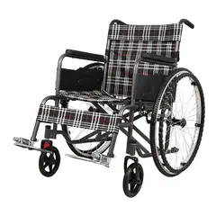 FIRST CARE - Silla de Ruedas Standard Plegable Cuadrille