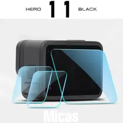 GENERICO - Mica Protector de Pantalla Vidrio para GoPro Hero Black