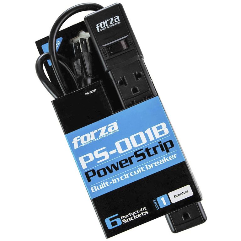 SUPRESOR DE PICOS 6 TOMAS PS-001B