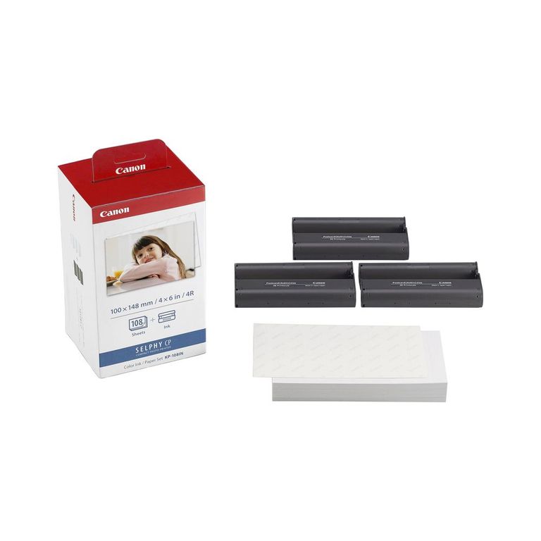 Papel Fotografico + Cartuchos KP-108