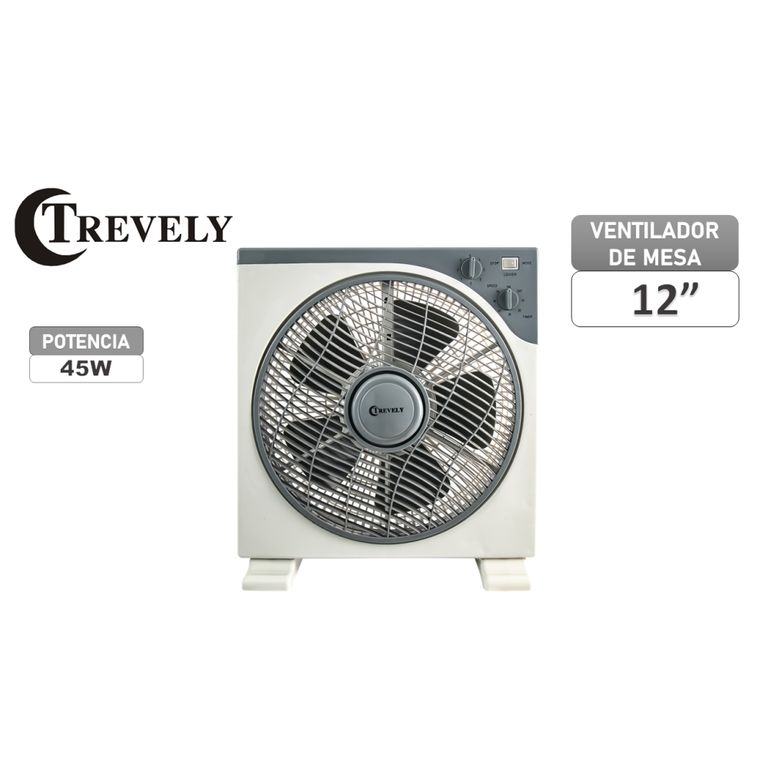 Ventilador mesa VT-12A - Gris - 12 pulgadas - Gris
