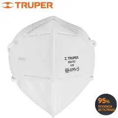 TRUPER - Respirador n95 certificada para polvos y partículas