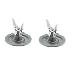 OSTER - Cuchilla Picahielo 4 aspas 4961 Pack 2 Unidades Acero