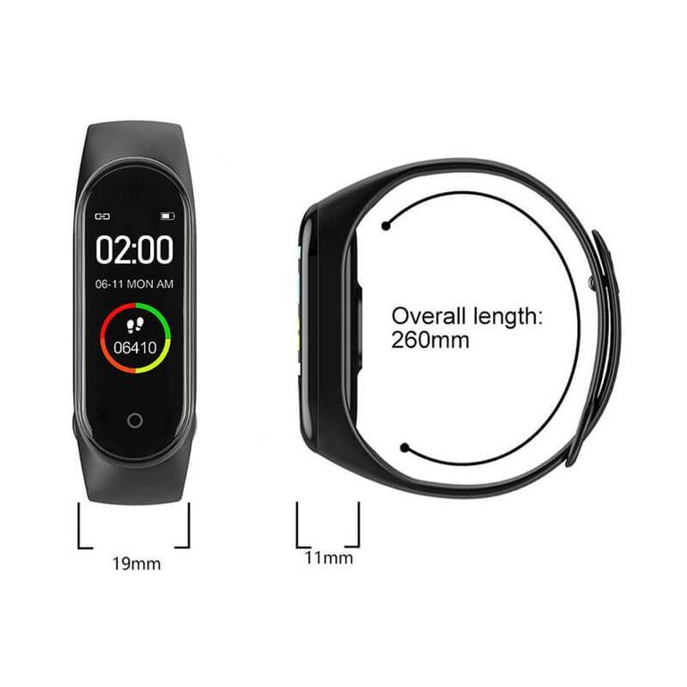 Smart Band M4 Correa Deporte Smartphone Celular Reloj Salud