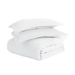 ISATEX HOME - Funda De Plumón De Algodón Pima King Blanco