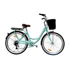 FRAUENFELDER - Bicicleta Vintage Verde Jade Aro 26
