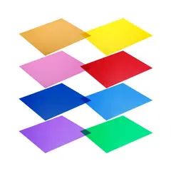 NEEWER - Filtro 8 Colores Geles para Iluminacion.