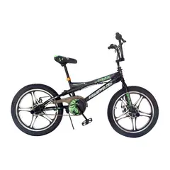 FRAUENFELDER - Bicicleta Super BMX Negro Verde