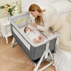 BEBE - Cuna Colecho para Funcion Antireflujo 6 Niveles Altura