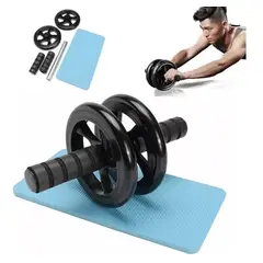 GENERICO - Rueda Abdominal Ejercicio Gym Con Almohadillas Alfombra