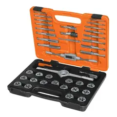 TRUPER - Juego de 40 piezas de machuelos y tarrajas