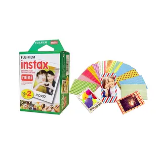 FUJIFILM - Pack de Pelicula Instax + Sticker x 20 unid.