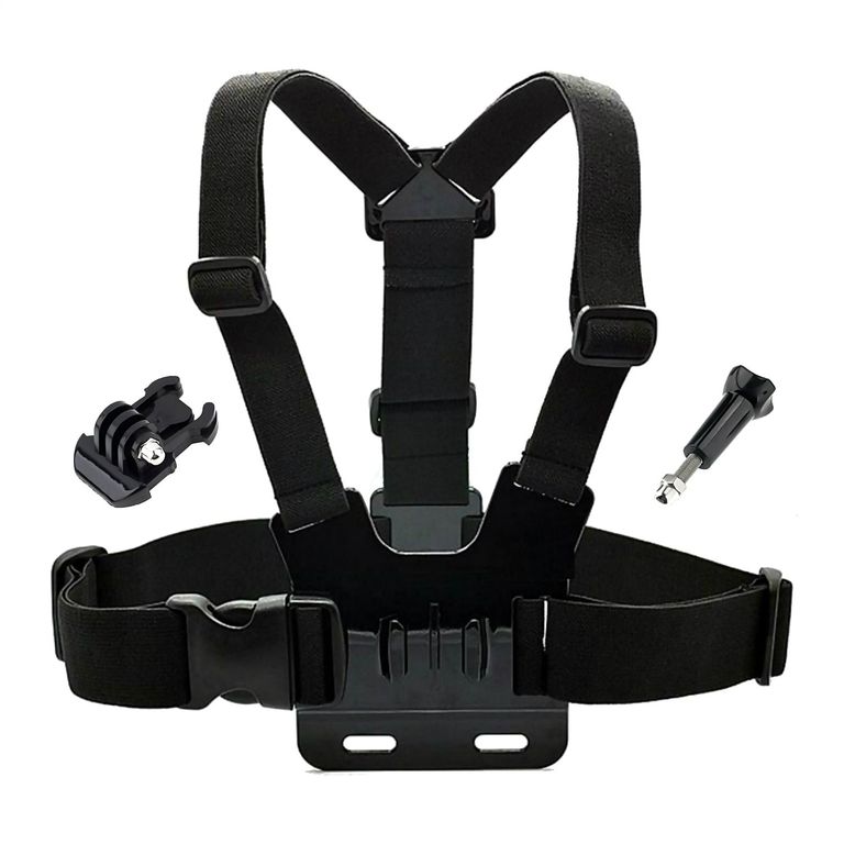ARNÉS DE PECHO PARA CÁMARA DEPORTIVA