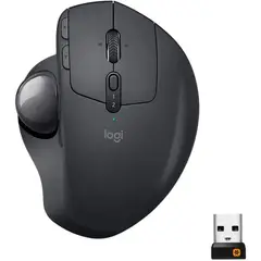 LOGITECH - Mouse Mx Ergo Wireless Trackball Black