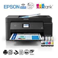 EPSON - IImpresora EcoTank A3 L14150 Multifuncional WiFi USB RED