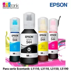 EPSON - Pack tinta 544 serie l1110, l3110, l3150, l5190