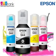 EPSON - Pack tinta 544 serie l1110, l3110, l3150, l5190
