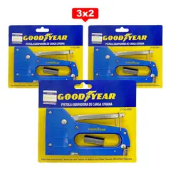 GOODYEAR - Engrampadora trabajo 4 - 8 mm Tapetes Alfombras 3X2