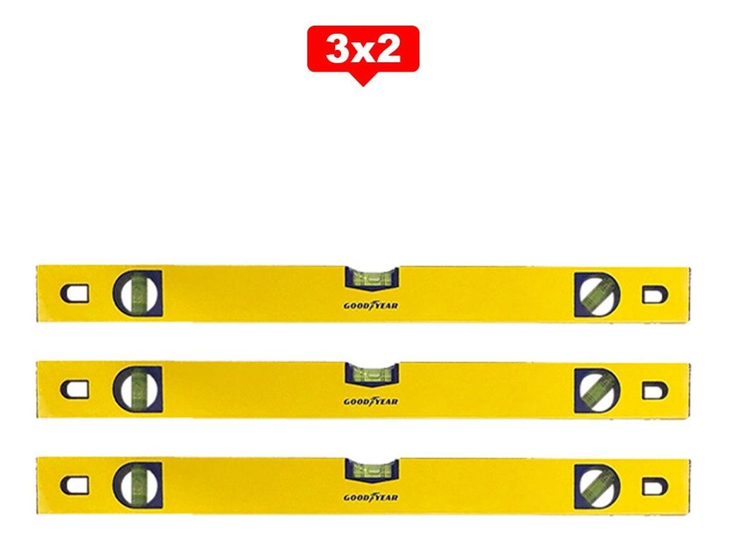 Nivel Magnetico Imantado 600 mm CRV 3X2