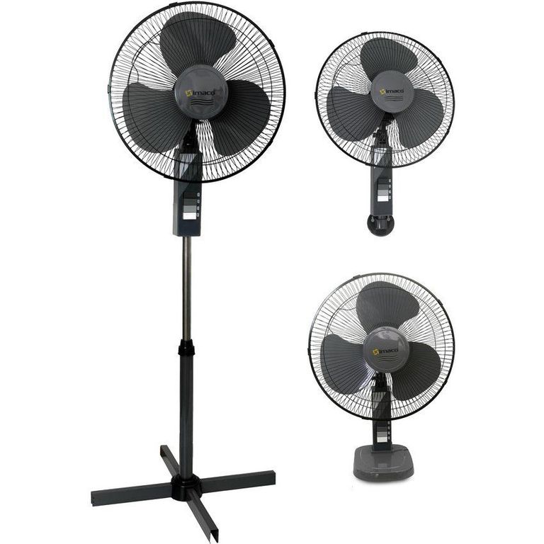 Ventilador 3 en 1 de 16" fs1631 - negro